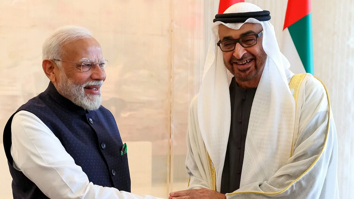 प्रधानमंत्री मोदी ने UAE के राष्ट्रपति के साथ की व्यापक चर्चा, द्विपक्षीय निवेश संधि पर हस्ताक्षर