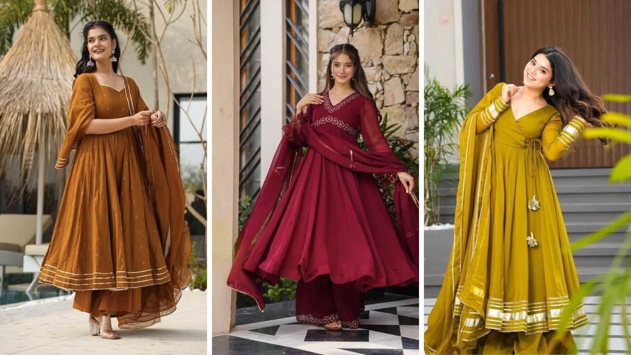 आपके हर लुक के लिए परफेक्ट रहेंगे ये लेटेस्ट डिजाइन के अनारकली सूट, देखिए