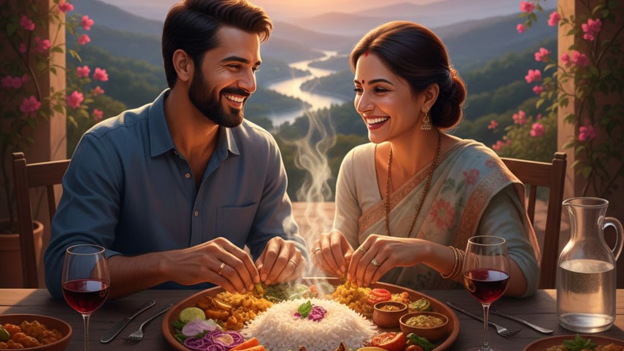 पति-पत्नी को एक ही थाली में क्यों नहीं खाना चाहिए? जानिए इसकी असली वजह