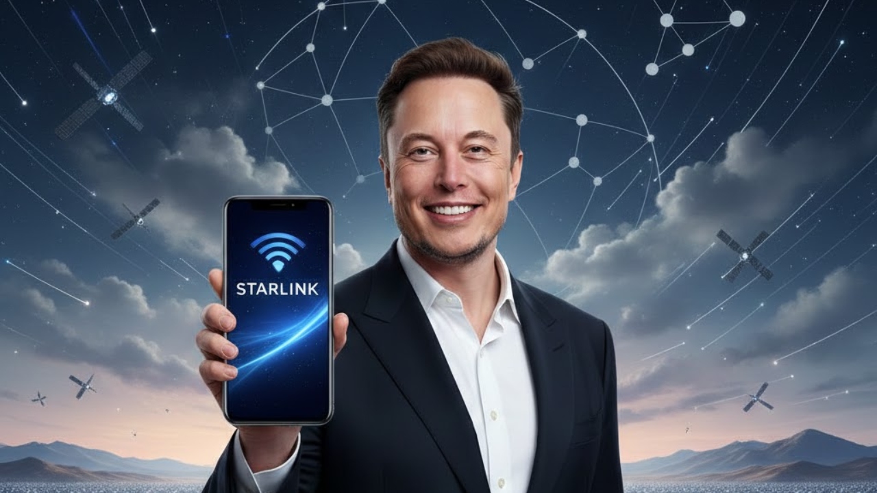 बिना नेटवर्क के चलेगा फोन? Elon Musk का Starlink Phone Apple-Samsung की नींद उड़ाएगा!