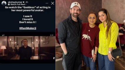 akshay kumar praises rani mukerji mardaani 3 appeals fans watch film