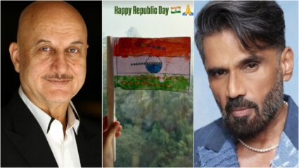Republic Day पर देशभक्ति की रंग में रंगे सेलेब्स, सुनील शेट्टी-अनुपम ने दी शुभकामनाएं, राहा ने बनाया तिरंगा