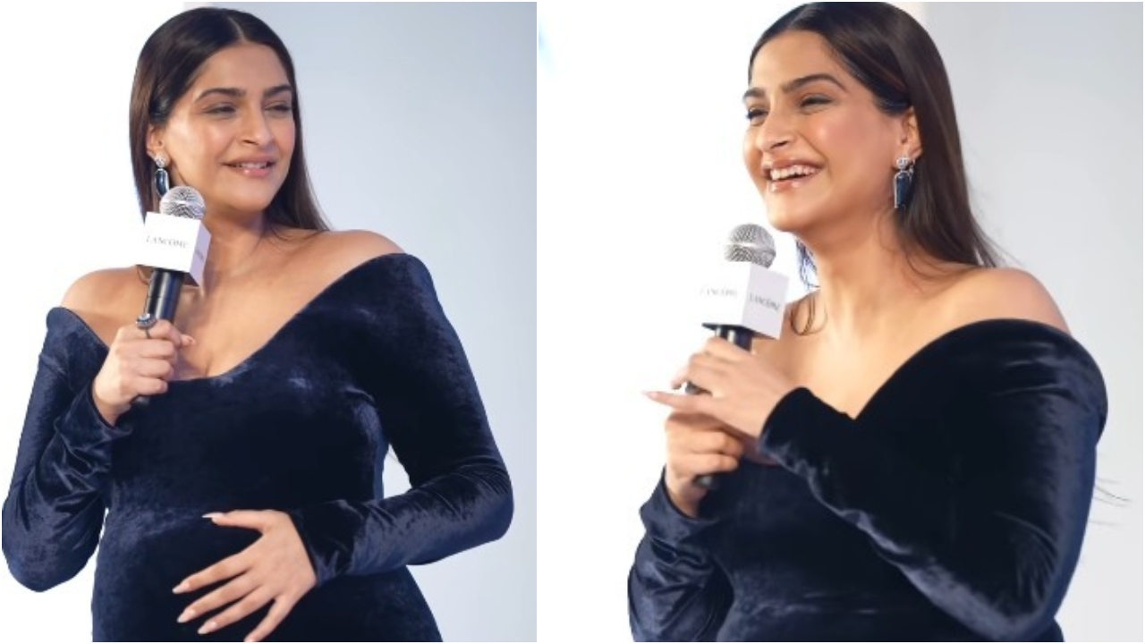 बेबी बंप के साथ इवेंट में दिखा सोनम कपूर का जलवा, दूसरी प्रेग्नेंसी ग्लो देख लोग रह गए दंग, VIDEO वायरल