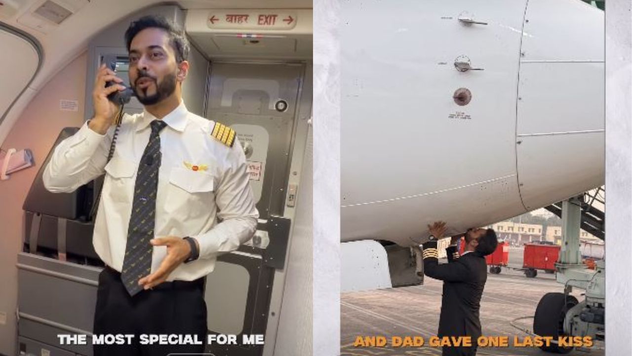 23 साल बाद आखिरी उड़ान: पायलट ओम की रिटायरमेंट फ्लाइट ने भावुक किया इंटरनेट