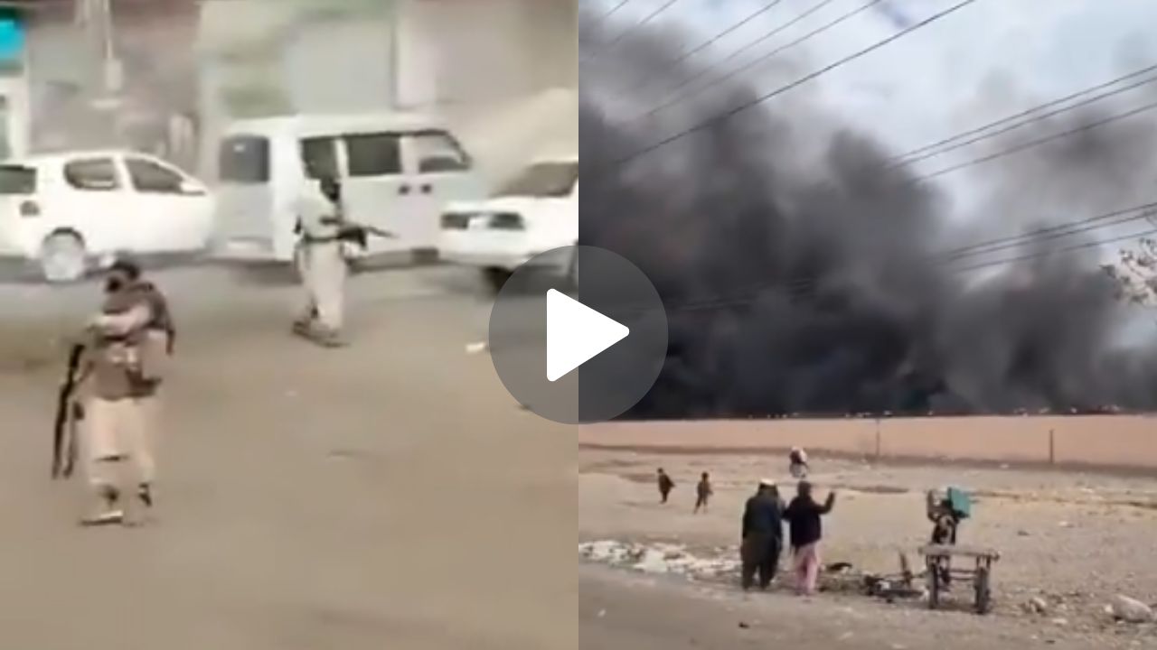 बलूचिस्तान में गृहयुद्ध! 10 शहरों पर BLA का कब्जा, पुलिस चौकियां छोड़ भागे पाकिस्तानी सैनिक, 10 की मौत; VIDEO