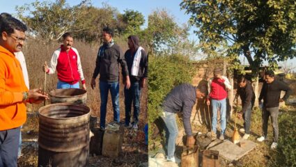 अमरावती में कच्ची शराब के अड्डे ध्वस्त, क्राइम ब्रांच की बड़ी कार्रवाई, 5.96 लाख का माल नष्ट