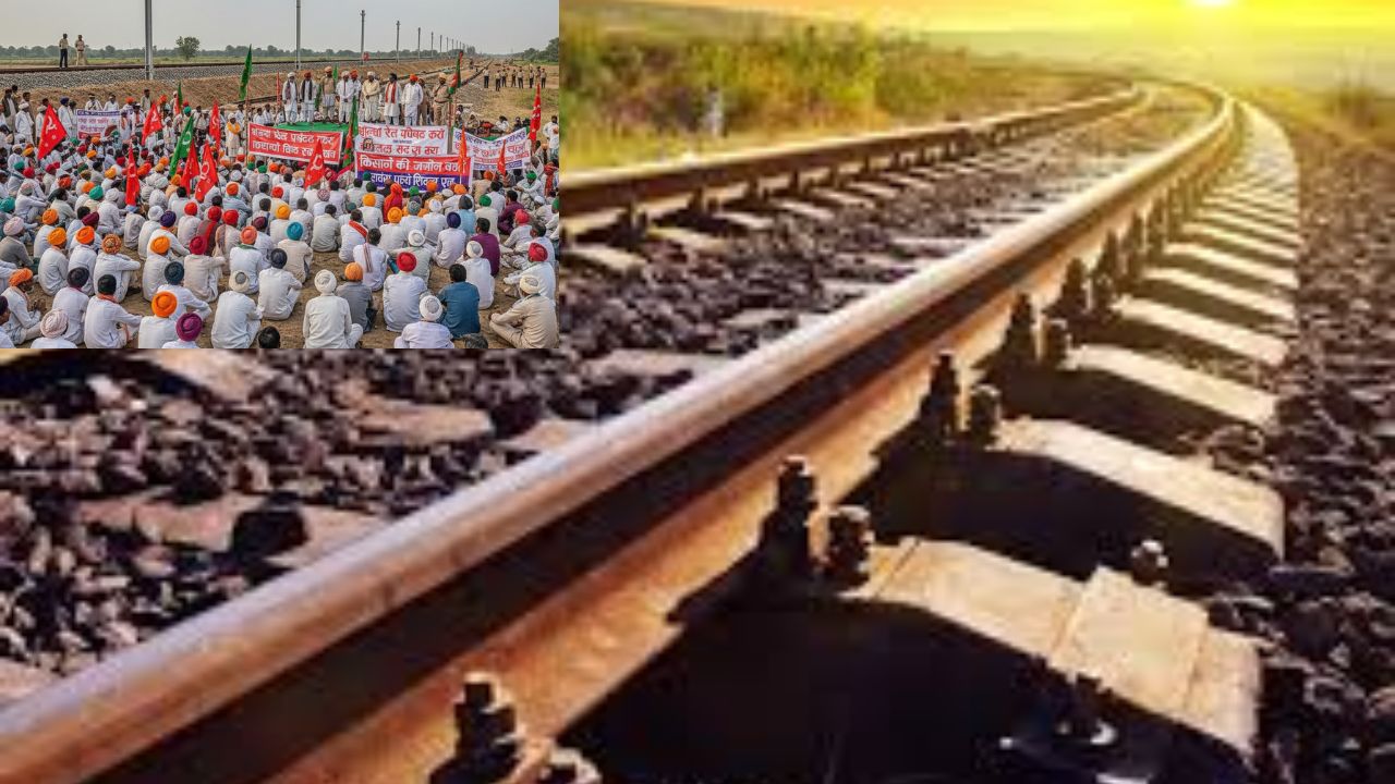 रेलमार्ग भूमि अधिग्रहण पर टकराव तेज, मनमाड-इंदौर रेल परियोजना पर किसानों का आक्रोश