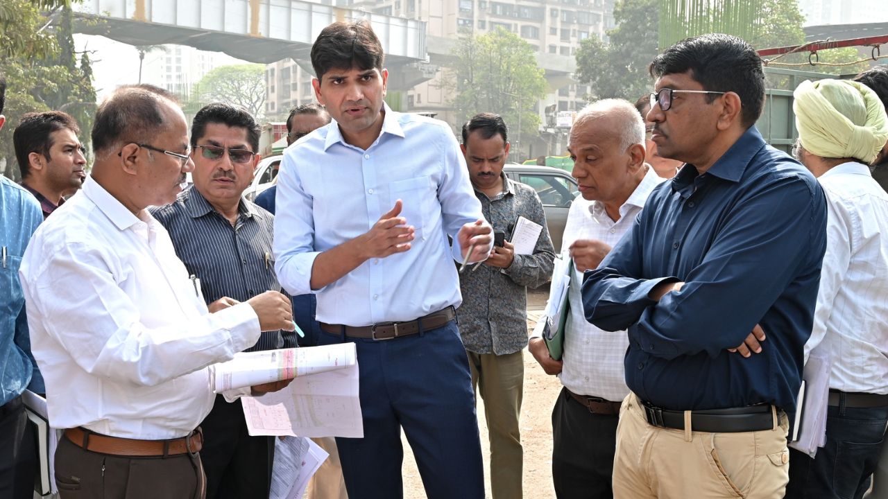 GMLR Project में मुलुंड फ्लाईओवर निर्माण तेज, मई 2026 तक आंशिक यातायात शुरू होने का लक्ष्य