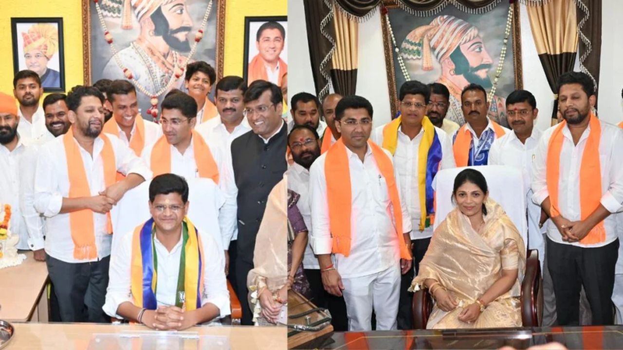 ज्योति गाड़े महापौर, धनंजय जाधव निर्विरोध उपमहापौर बने, अहिल्यानगर में प्रशासक राज समाप्त