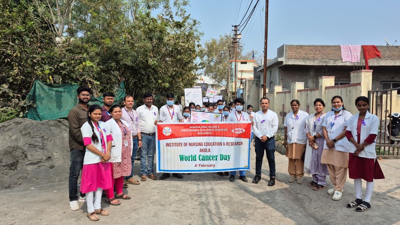 कैंसर जागरूकता के लिए अकोला जिले में रैली, प्रदर्शनी और स्वास्थ्य कार्यक्रम