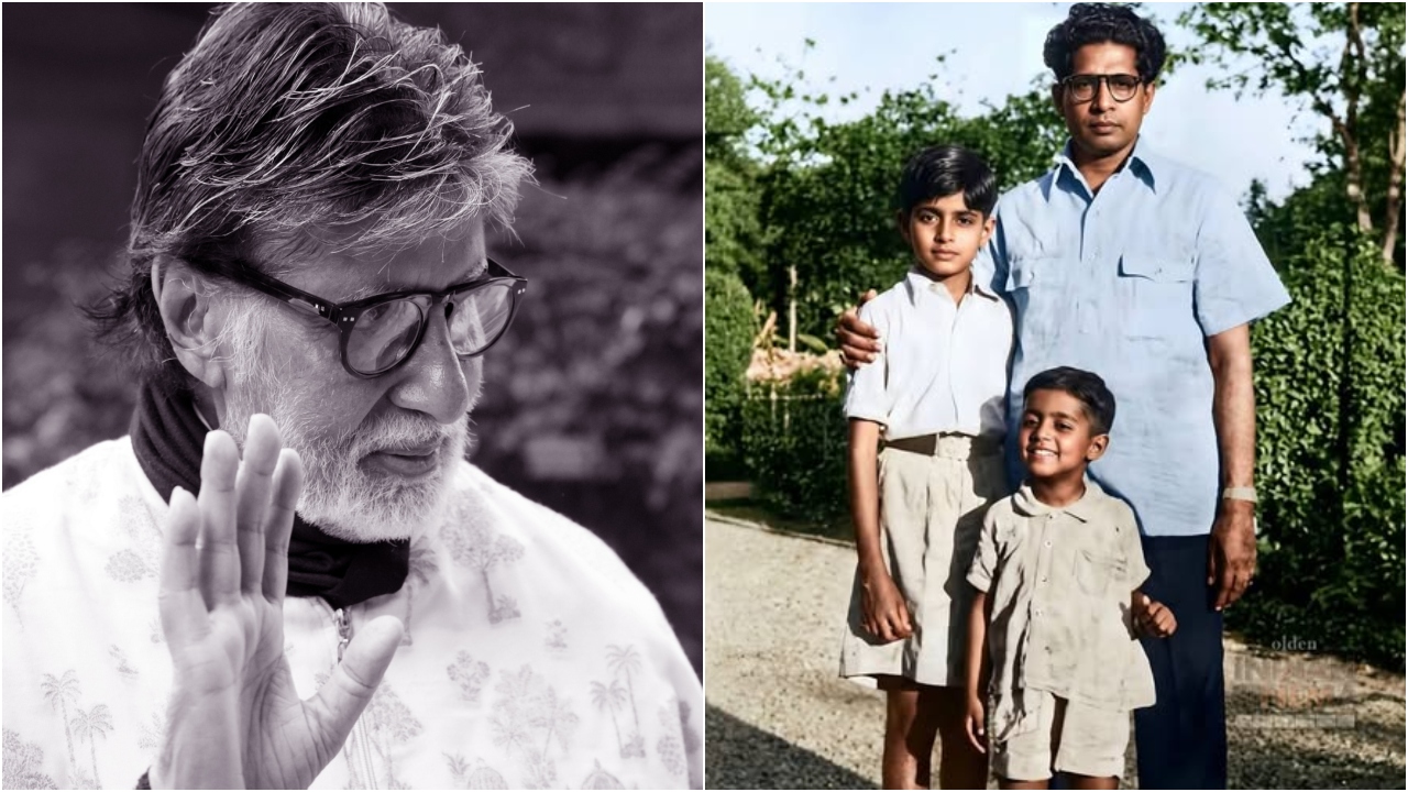 अमिताभ बच्चन ने पिता हरिवंश राय बच्चन की कविता पोस्ट कर बचपन को किया याद, फैंस हुए भावुक