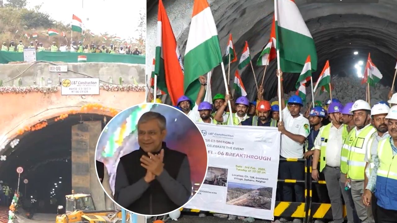 कहां तक पहुंचा मुंबई-अहमदाबाद बुलेट ट्रेन का काम? अश्विनी वैष्णव ने दूसरे टनल के ब्रेक थ्रो पर जाहिर की खुशी