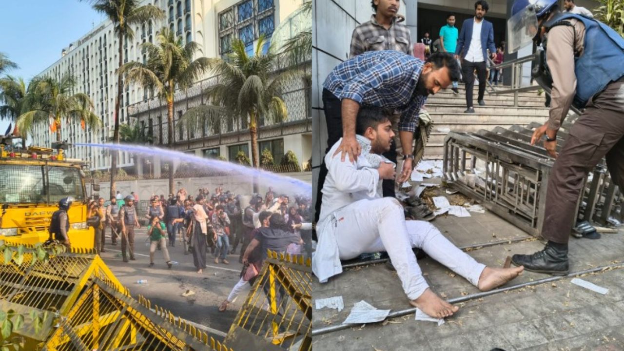 Bangladesh: यूनुस के आवास के बाहर ‘कर्फ्यू’ जैसे हालात; आंसू गैस और ग्रेनेड के धमाकों से दहला ढाका