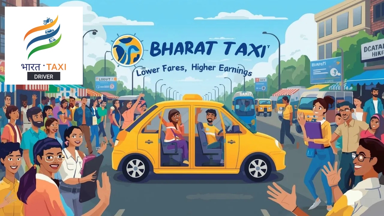Ola-Uber को टक्कर देने आ रही Bharat Taxi, सस्ती राइड और ड्राइवरों को बड़ा फायदा, आज होगा लॉन्च