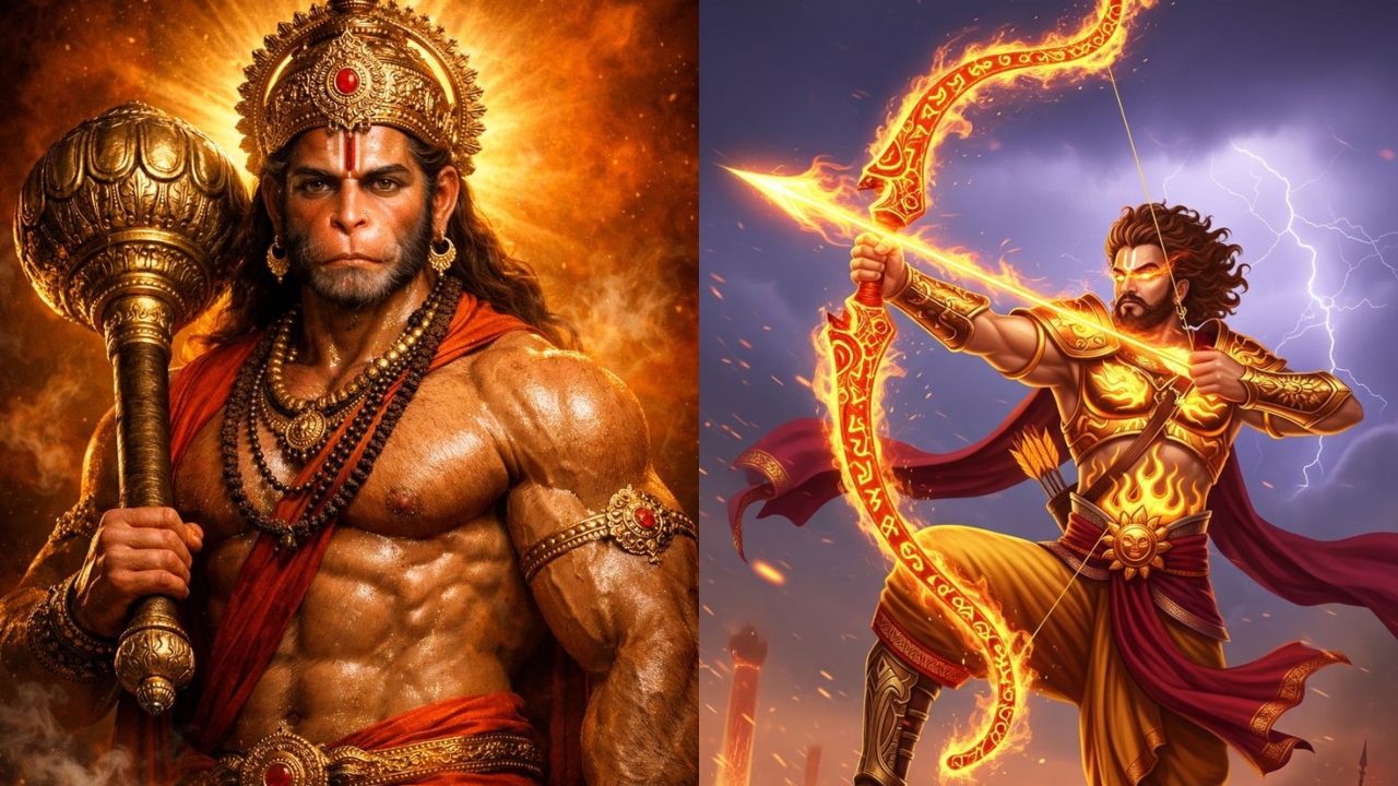 महाभारत का वो पल जब हनुमान जी के क्रोध से कांप उठा युद्धभूमि, कर्ण ने ऐसा क्या किया कि मच गई भगदड़?