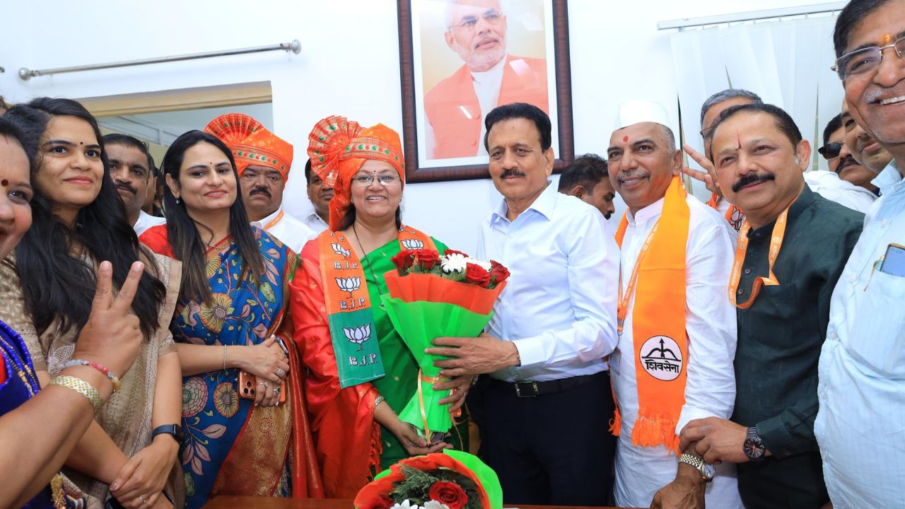नासिक में BJP का परचम: हिमगौरी आहेर बनीं महापौर, शिवसेना के विलास शिंदे को मिला डिप्टी मेयर का पद