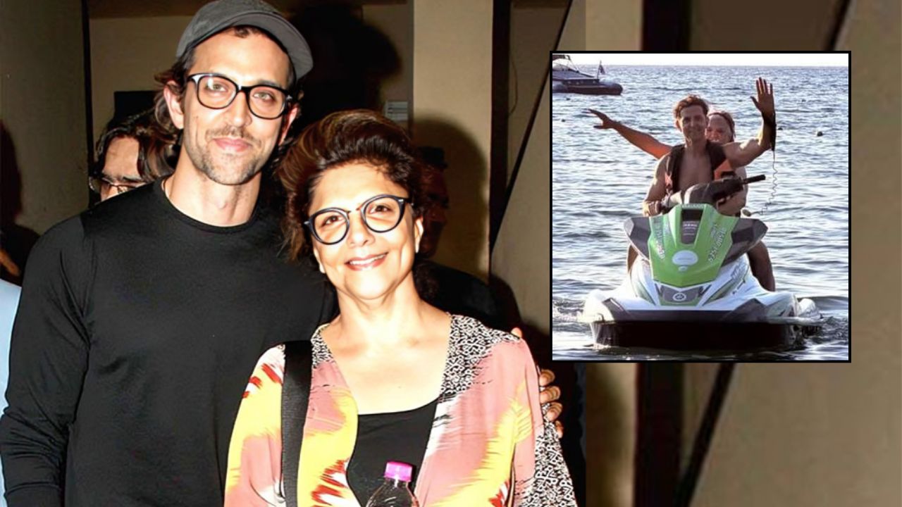 जेट स्की पर मां पिंकी संग मस्ती करते दिखे ऋतिक रोशन, शेयर किया दिल छू लेने वाला अनुभव