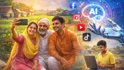 शहरों से ज्यादा स्मार्ट हैं भारत के गांव! सर चढ़कर बोल रहा रील और AI का क्रेज, रिपोर्ट में चौंकाने वाला खुलासा