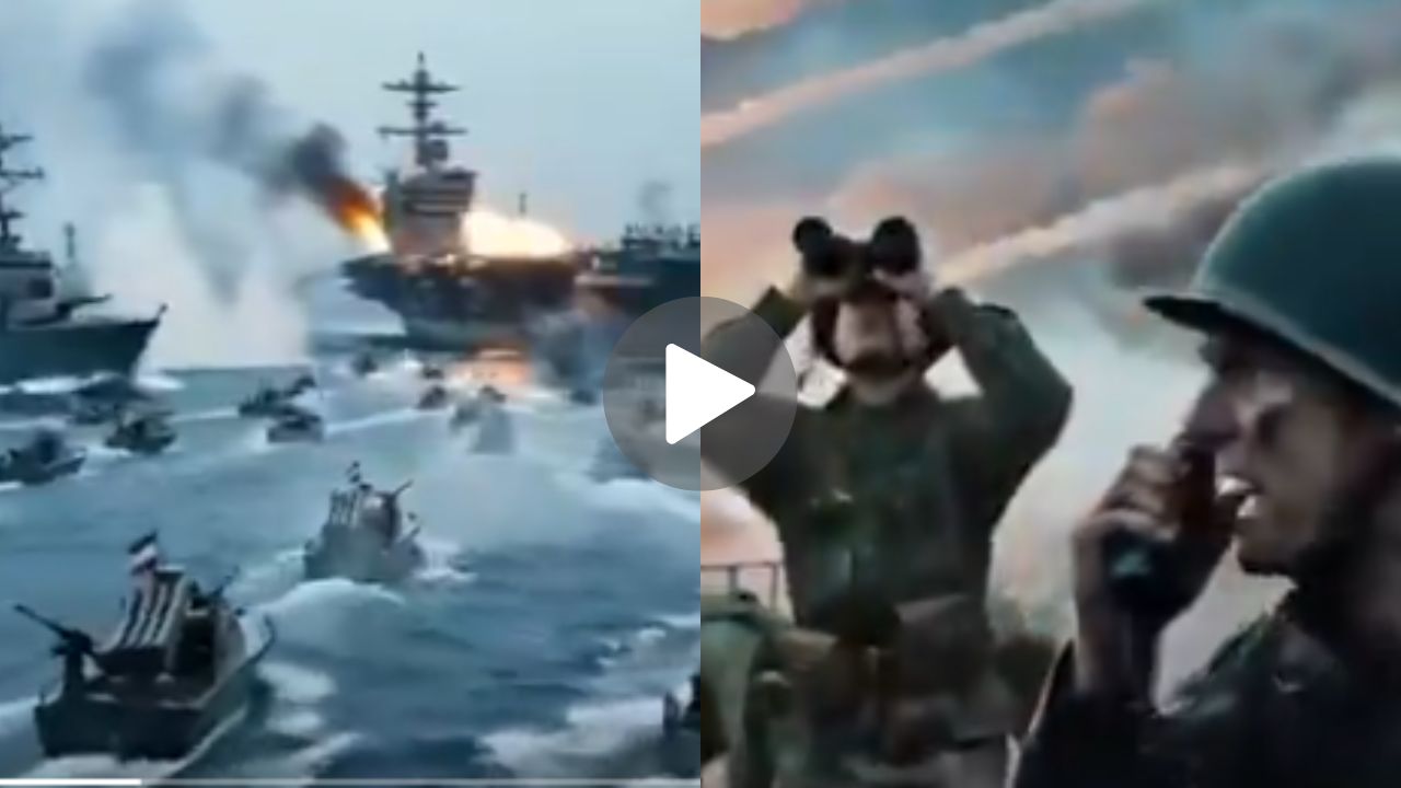 US युद्धपोत पर मिसाइल हमला और बंदी बनाए गए अमेरिकी सैनिक! ईरान के इस खौफनाक  VIDEO ने दुनिया को चौंकाया