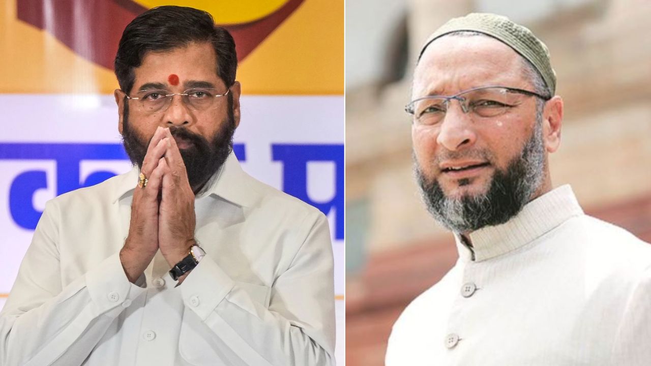 मालेगांव में मेयर चुनाव के लिए ओवैसी से हाथ मिलाएंगे एकनाथ शिंदे! शिवसेना मंत्री और AIMIM की हुई मीटिंग