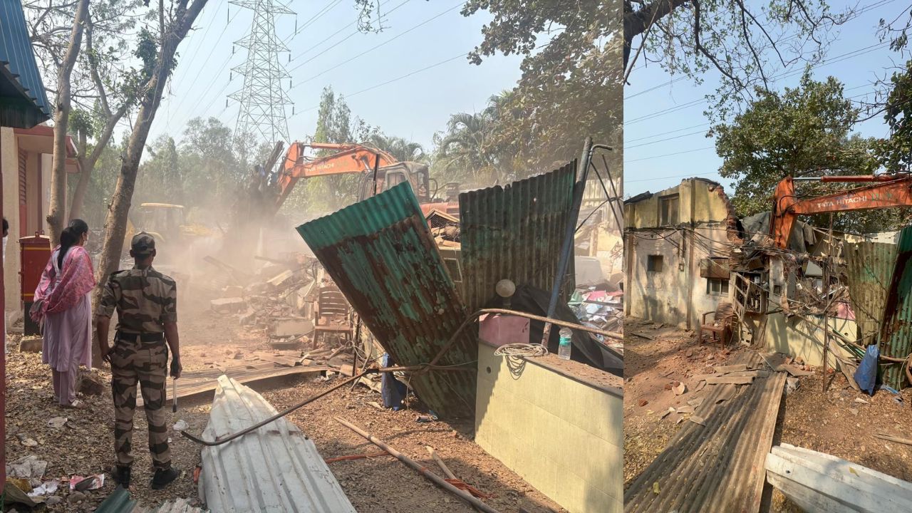 मानवाधिकार आयोग के आदेश की अनदेखी के बाद MBMC ने की अवैध निर्माण तोड़क कार्रवाई