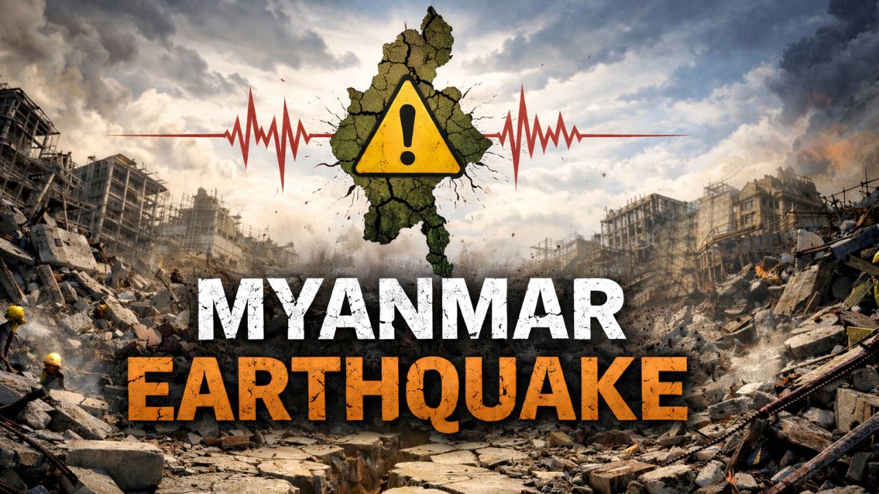 म्यांमार में भूकंप की झड़ी! एक-दो नहीं… हफ्तेभर में कई बार कांपी धरती; 46% आबादी पर मंडराया खतरा