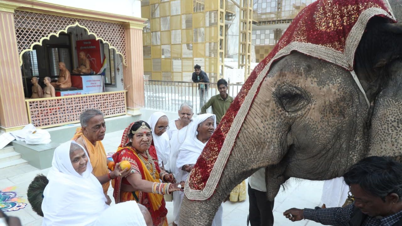 नासिक के चांदवड़ का णमोकार तीर्थ बना आस्था का महासंगम, देश-विदेश से पहुंचे जैन श्रद्धालु