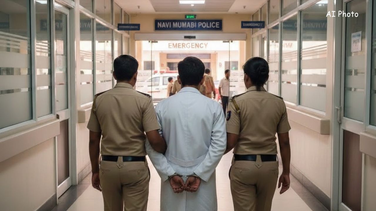 Navi Mumbai: डॉक्टर बनकर मरीजों का इलाज कर रहा था वॉर्ड बॉय, गलत इंजेक्शन और युवती की मौत से खुली पोल