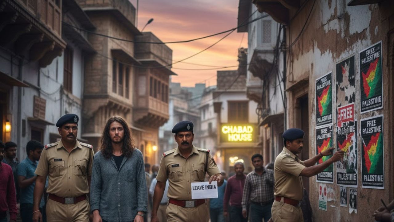 राजस्थान में फिलिस्तीन के समर्थन में लगे पोस्टर, लगाने वाले कपल को तत्काल छोड़ना होगा भारत