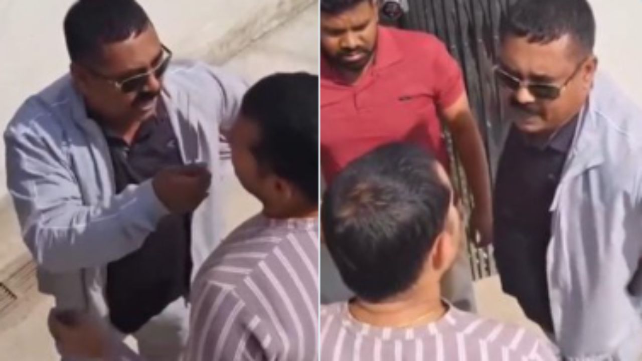 पहले HDFC Bank की आस्था सिंह, अब राजेश सिंह ने आरपीएफ जवान को धमकाया…’अंखिया निकाल लेब’, Video देखें