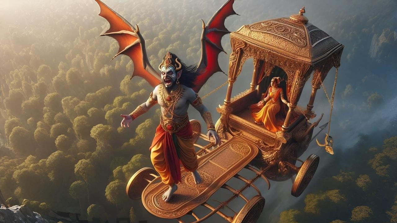 रावण ने बिना छुए सीता का हरण कैसे किया?  बिना अनुमति स्त्री को स्पर्श न करने की ली थी प्रतिज्ञा