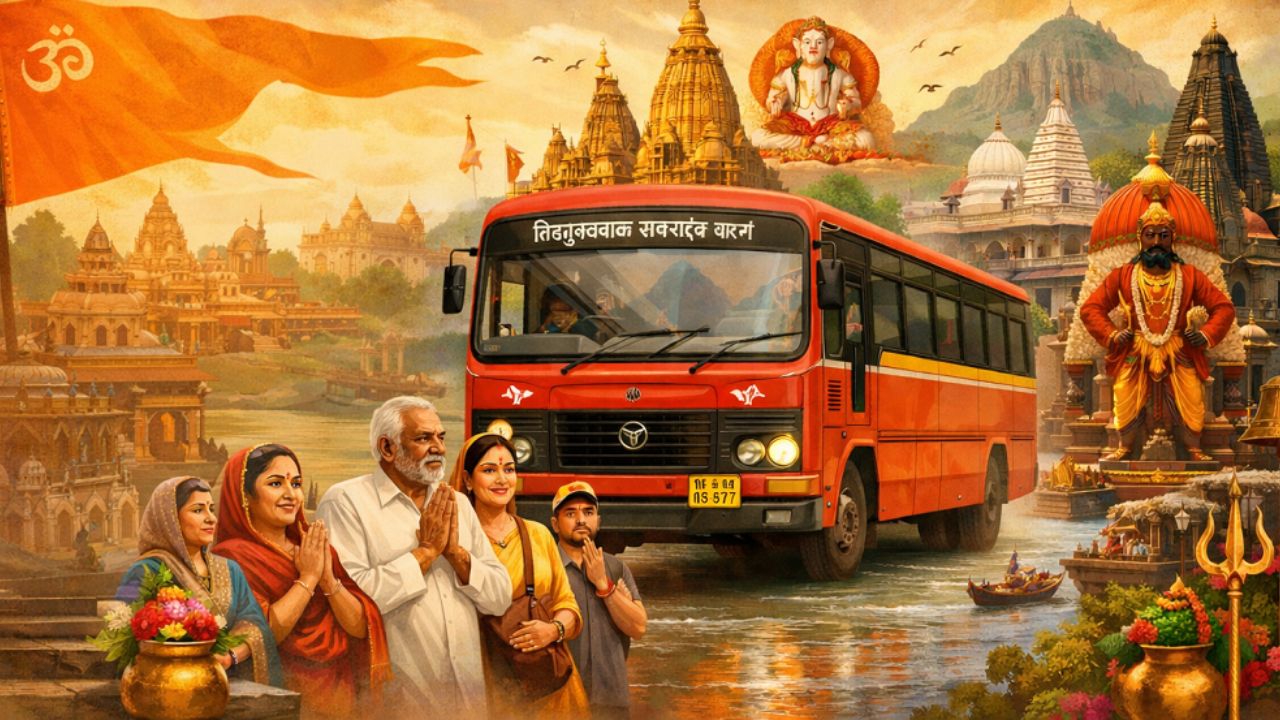 एसटी संगे तीर्थाटन योजना: किफायती दामों में धार्मिक यात्रा कराएगी महाराष्ट्र सरकार, यहां जानें पूरी डिटेल्स