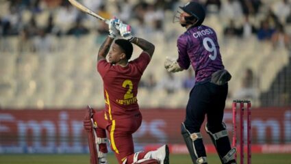 T20 World Cup 2026: शिमरोन हेटमायर की तूफानी पारी, वेस्टइंडीज ने स्कॉटलैंड को दिया 183 रनों का लक्ष्य