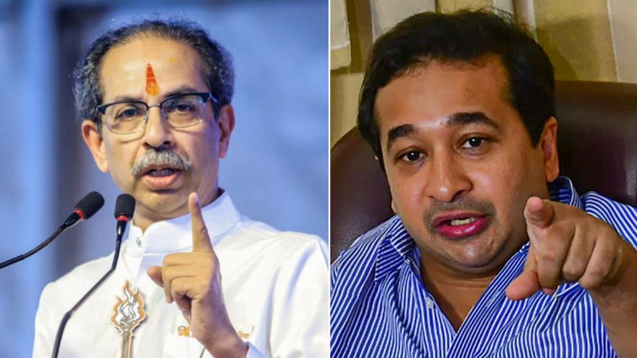 कमल को फंड और मशाल को दंड? नितेश राणे के बयान पर ठाकरे गुट का पलटवार, राज्यपाल से की कार्रवाई की मांग
