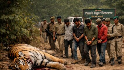 पेंच टाइगर रिजर्व में बाघ के शिकारियों पर कानून का हंटर, रामटेक कोर्ट ने 6 दोषियों को सुनाई कड़ी जेल की सजा