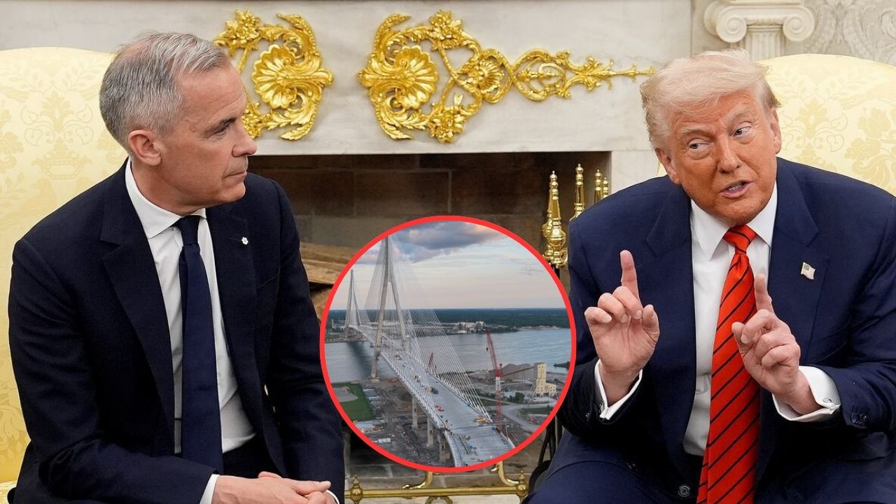 &lsquo;जब तक अमेरिका के साथ सही बर्ताव नहीं करता&hellip;&rsquo; ट्रंप ने बढ़ाई कनाडा की मुश्किल, नए पुल को खोलने से किया इनकार