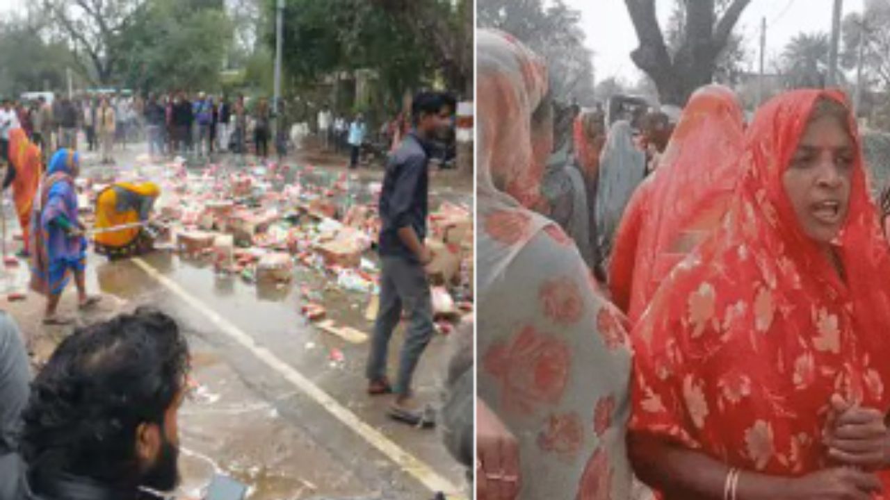 यूपी में शराब की दुकान पर टूट पड़ीं महिलाएं…Video Viral, सोशल मीडिया पर क्या कह रहे लोग?