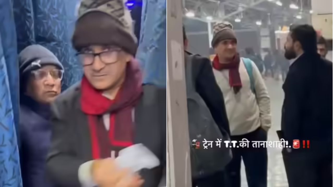 TTE पर रिश्वत लेकर टिकट न देने का आरोप, वायरल वीडियो ने खड़े किए सवाल