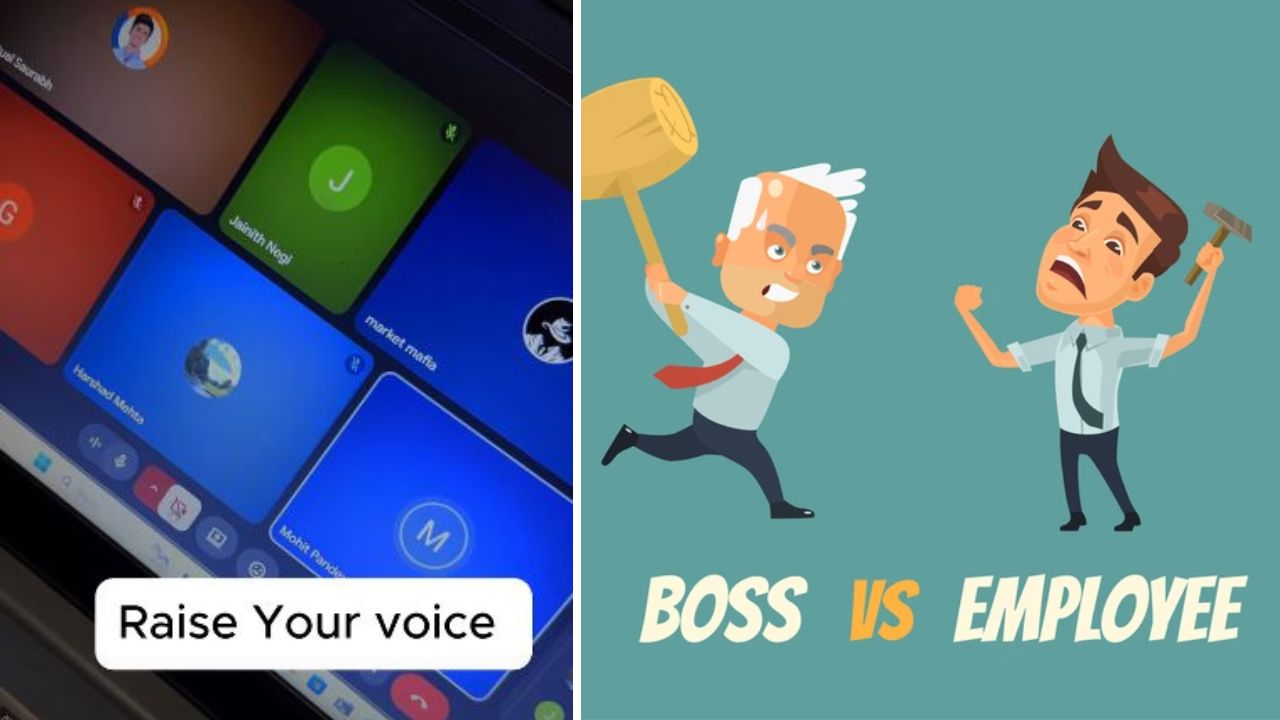 संडे को ऑफिस बुलाने पर बॉस-कर्मचारी में टकराव! गूगल मीटिंग का ऑडियो वीडियो वायरल, केस की धमकी से भड़की बहस