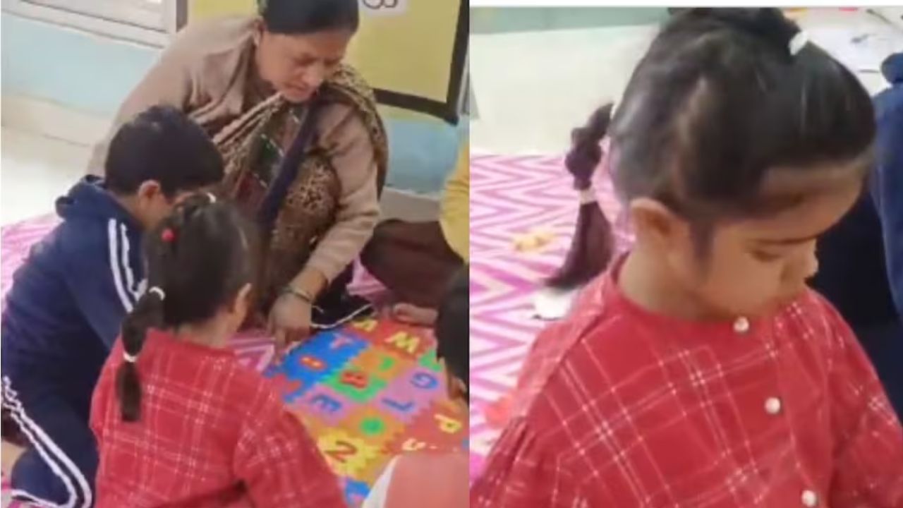 चित्रकूट डीएम पुलकित गर्ग ने सरकारी सिस्टम पर जताया भरोसा, साढ़े तीन साल की बेटी का आंगनवाड़ी में कराया एडमिशन