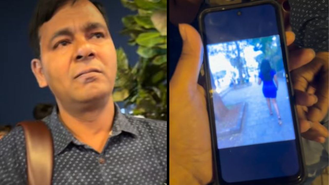 मरीन ड्राइव पर लड़कियों की चोरी-छिपे फोटो खींचता शख्स पकड़ा गया, वीडियो वायरल