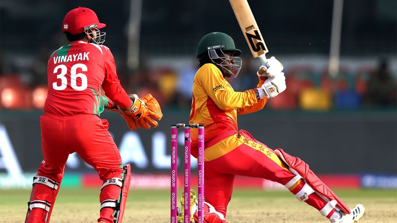 जिम्बाब्वे का ओमान पर डबल अटैक, पहले गेंदबाजों का, फिर बल्लेबाजों का धमाल, 13.3 ओवर में खत्म किया मुकाबला