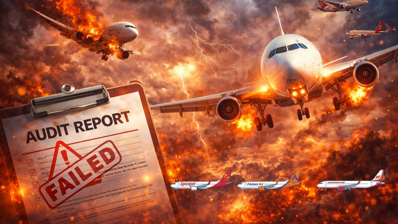 हवाई यात्रा या मौत का सफर? भगवान भरोसे उड़ रहे आधे से ज्यादा भारतीय विमान, सामने आई ‘डरावनी’ ऑडिट रिपोर्ट