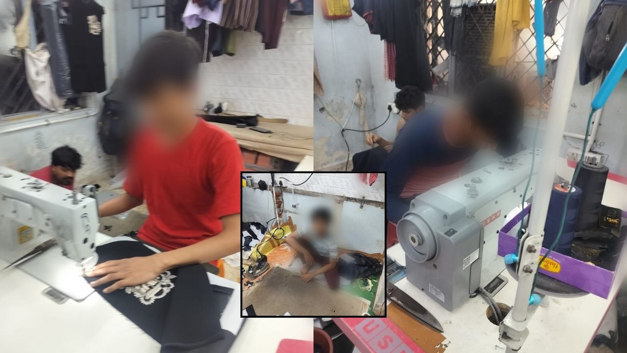 बाल मजदूरी का अड्डा &lsquo;आलीशान&rsquo;! नागपुर में बिहार के मासूसों को बंधक बनाकर कराई बाल मजदूरी, पुलिस ने मारा छापा