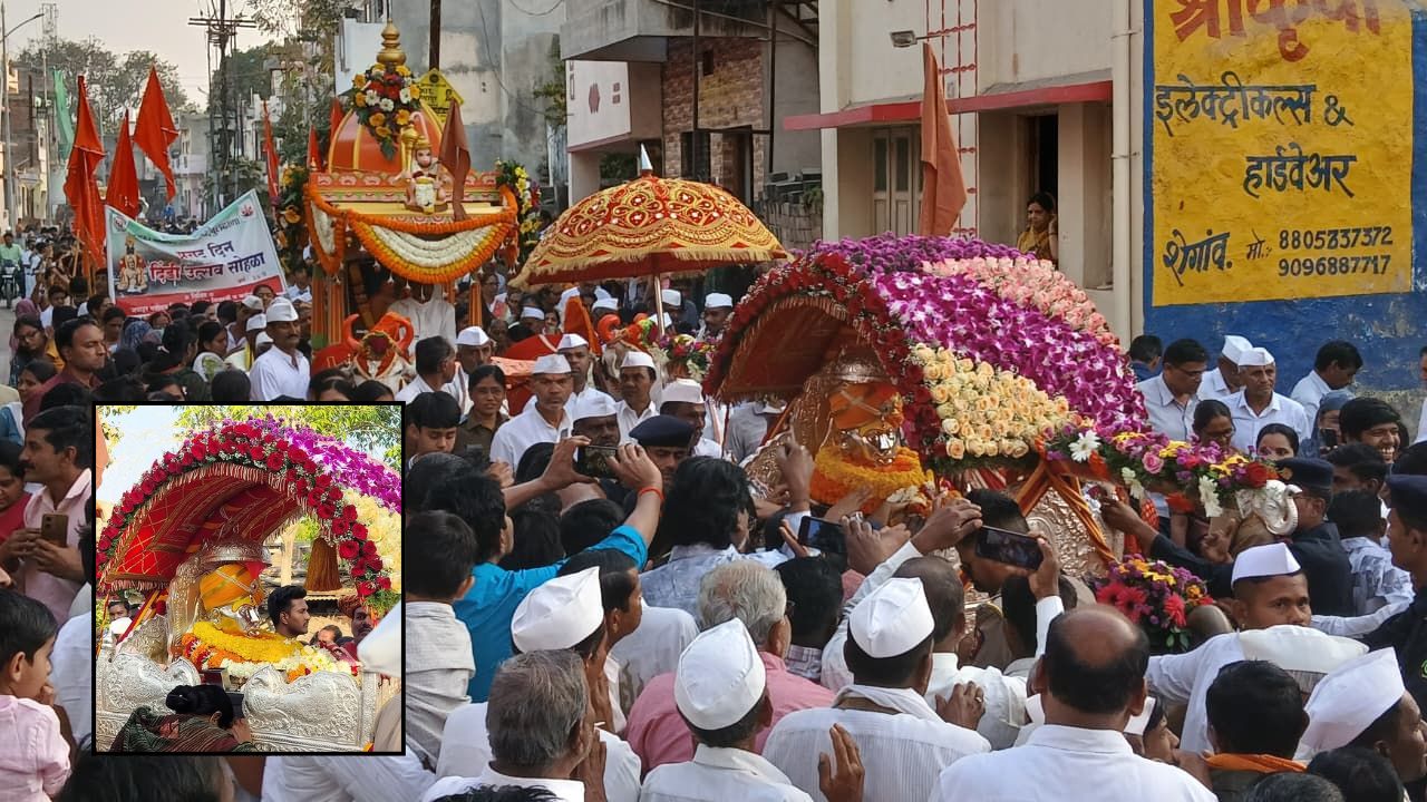 ‘गण-गण गणात बोते’ से गूंजा शेगांव! गजानन महाराज प्रकट दिन पर सांसद-विधायकों समेत लाखों भक्तों ने टेका मत्था