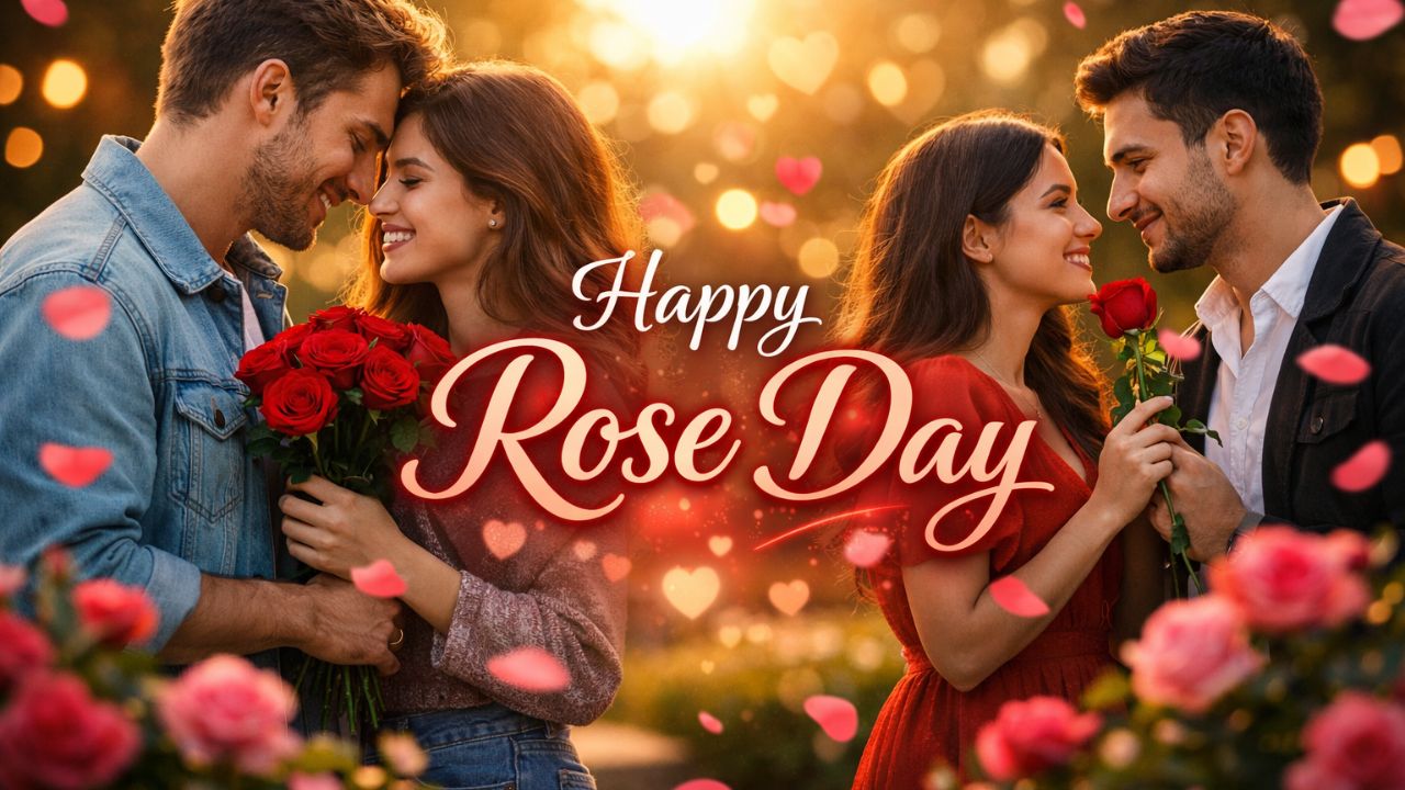Rose Day Special: शब्दों में पिरोएं अपनी मोहब्बत! रोज डे पर पत्नी को भेजें ये यूनिक शायराना मैसेज