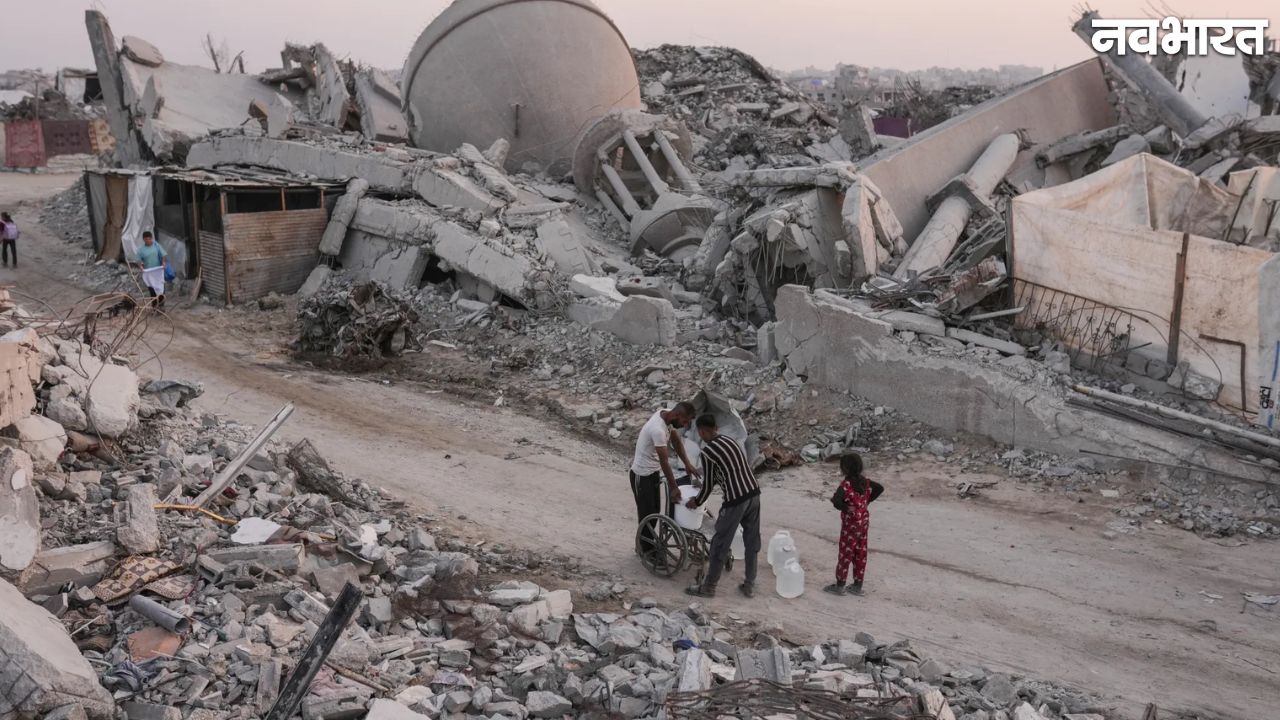 गाजा में इजरायली ड्रोन का कहर: सीजफायर के बीच साइकिल सवार दो फिलिस्तीनियों की हमले से मौत