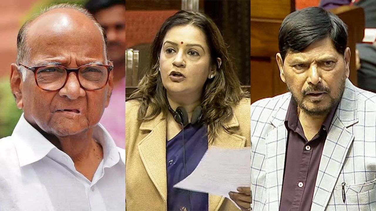 राज्यसभा में महाराष्ट्र BJP की ताकत दोगुनी? शरद पवार समेत 7 दिग्गजों का टर्म खत्म, महायुति ने की फील्डिंग सेट!