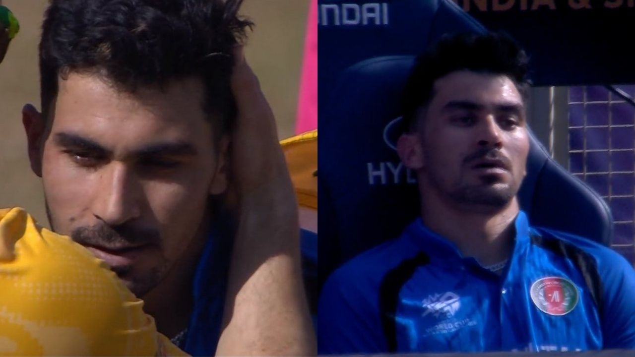 अफगानिस्तान का अधूरा सपना…साउथ अफ्रीका से मिली हार के बाद बीच मैदान पर भावुक हो गए रहमानुल्लाह गुरबाज