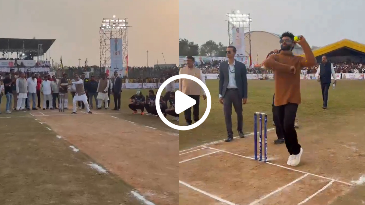 शिवराज सिंह चौहान बने बल्लेबाज, जडेजा की गेंद पर जड़ा जोरदार शॉट; सोशल मीडिया पर वायरल हुआ VIDEO